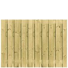 Tuinscherm geïmpregneerd grenen 21 planks 130 x 180 cm 103435