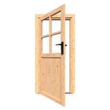 Enkele deur douglas linksdraaiend 200 x 98 cm 146996