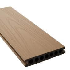 Composiet vlonderplank semi-massief houtstructuur maple 2,2 x 13,8 cm
