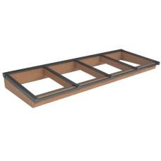 Douglas lichtstraat antraciet lessenaarsdak 322,2 x 100 cm 159859