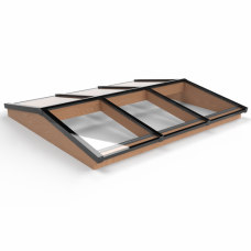 Douglas lichtstraat zwart zadeldak 240,2 x 205 cm 159900