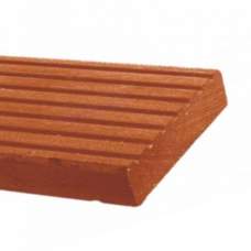 Bangkirai loopdekdeel grof profiel/glad geschaafd 2,1 x 14,5 cm