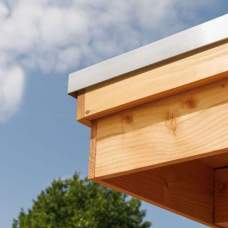 Daklijstset aluminium zilverkleurig 300 x 1180 cm