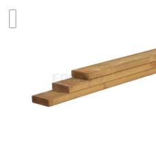 Stachetteregel vuren bruin geïmpregneerd 2,8 x 9,5 cm