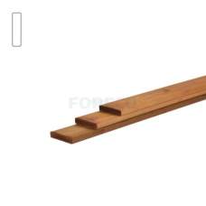 Stachetteregel vuren bruin geïmpregneerd 1,8 x 9,5 cm