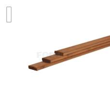 Stachetteregel vuren bruin geïmpregneerd 1,8 x 6,8 cm