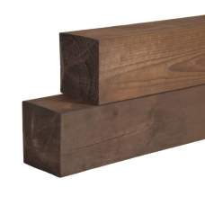 Weidepaal grenen geschaafd met diamantkop Dura² 14x14x240 cm