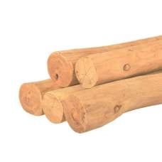 Ronde paal robinia geschild spintvrij geschuurd Ø 15-19 x 350 cm