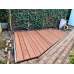 Vlonderplank hardhout bankirai aanbieding 2,1 x 14,5 x 245 cm groef/glad Vlonderplank hardhout bankirai aanbieding 2,1 x 14,5 x 245 cm groef/glad