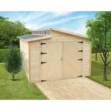 Garage Solid Torino 360 x 550 cm houten deur