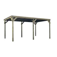 Carport Solid 300 x 500 cm geïmpregneerd