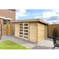 Blokhut Solid Malmö 393 x 305 cm