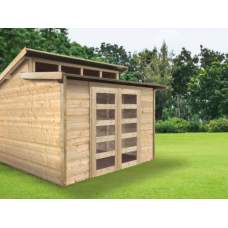 Blokhut Solid Milano 299 x 299 cm