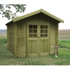 Blokhut Solid Nimes 238 x 238 cm geïmpregneerd