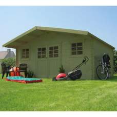 Blokhut Solid Montreux 508 x 508 cm geïmpregneerd