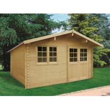 Blokhut Solid Visp 418 x 388 cm