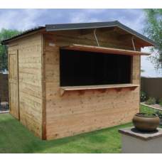 Blokhut Solid Pecq 298 x 238 cm geïmpregneerd