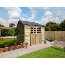 Blokhut Solid Anneux 296 x 296 cm geïmpregneerd