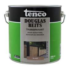 Tenco Douglas beits transparant blank 2,5 L
