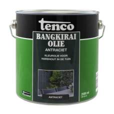 Tenco Bangkirai olie Antraciet 2,5 liter