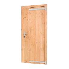 Douglas enkele klampdeur 100 x 205 cm rechtsdraaiend RVS beslag K226285