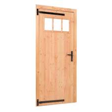 Douglas enkele klampdeur met klein raam 100 x 205 cm linksdraaiend K088254