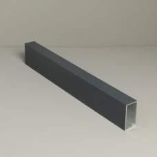 Glazen schuifwand aluminium fundatiekoker 3 x 6 x 600 cm