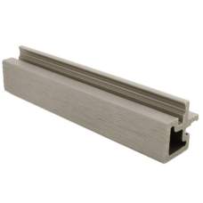 PuraTech composiet gevelbekleding hoekprofiel light grey 6,7 x 6,7 x 290 cm