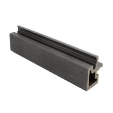 PuraTech composiet gevelbekleding hoekprofiel dark grey 6,7 x 6,7 x 290 cm