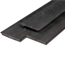 Wisselsponning douglas zwart geïmpregneerd 1,8 x 19,5 cm