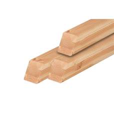 Tuinpaal douglas geschaafd 8,8 x 8,8 x 190 cm schuine kop