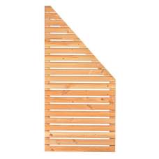 Tuinscherm Kaprun douglas 180>90 x 90 cm verloop rechts