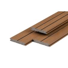 PuraDock composiet massief vlonderplank teak 2,2 x 14,6 x 390 cm