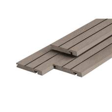 PuraDock composiet vlonderplank eindprofiel light grey 2,2 x 14,6 x 290 cm