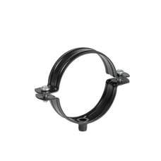 Dakgoot zwart gecoat muurbeugel