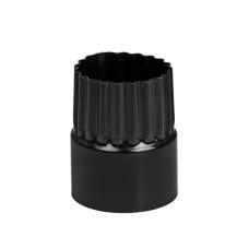 Dakgoot zwart gecoat verbindingsstuk