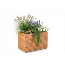 Bloembak teak Maros 100 x 100 x 80 cm
