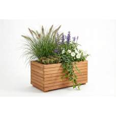 Bloembak teak Moro 80 x 40 x 40 cm