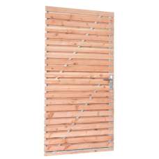 Tuindeur Villach douglas 180 x 100 cm met RVS-slot