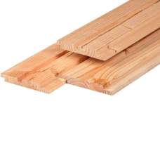 Dubbel profiel douglas geschaafd 1,9 x 13 cm