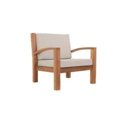 Tambora fauteuil teak