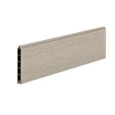 PuraFence Classic composiet plank light grey 2 x 16,1 x 182 cm