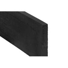 Beton onderplaat antraciet gecoat glad 3,5 x 36 x 184 cm