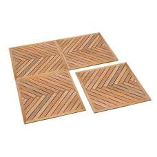 Tuintegel bankirai moazaïk Pontianak 100 x 100 cm