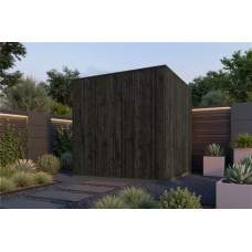 Tuinhuis KubeLine Douglas L 280 x 280 cm zwarte wanden