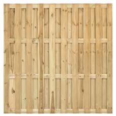 Tuinscherm aanbieding 10 mm 180 x 180 cm recht