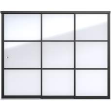 Industriële schuifwand C 278,5 x 224 cm