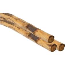 Ronde tamme kastanjepaal 8-10 x 180 cm