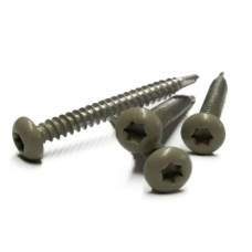 RVS schroef met gekleurde top voor NTW Castellation PRO Antique (50 stuks)