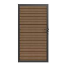 NewTechWood Co-extrusie composiet deur triple teak 100 x 195 cm